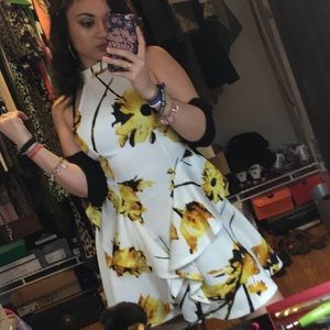 Sleeveless mini dress